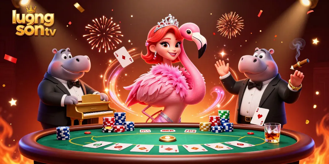 Bet on thrilling interactions at lương sơn tv with vibrant casino elements and engaging characters.