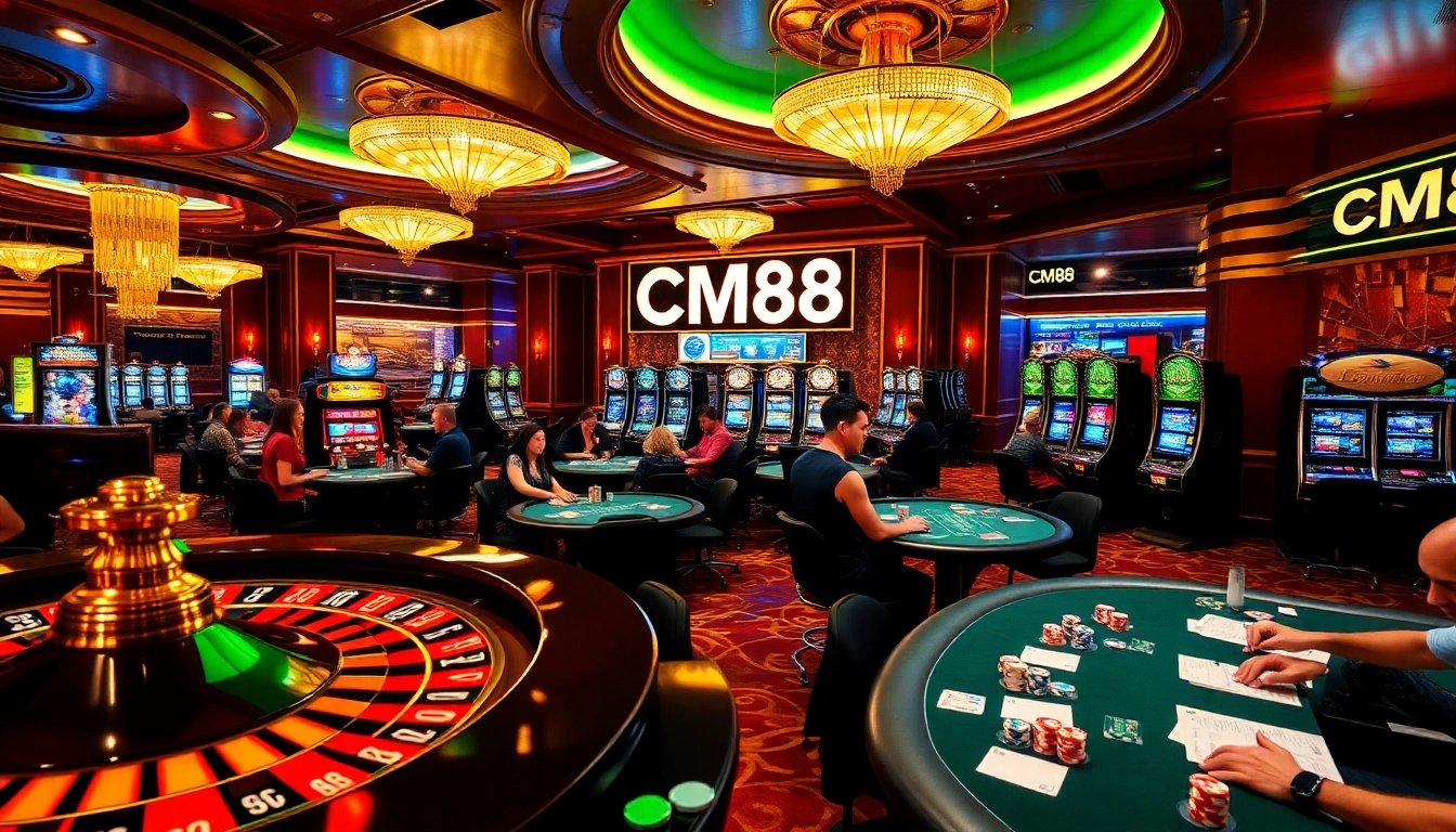Experience thrilling wins at CM88 with vibrant casino games and poker action.