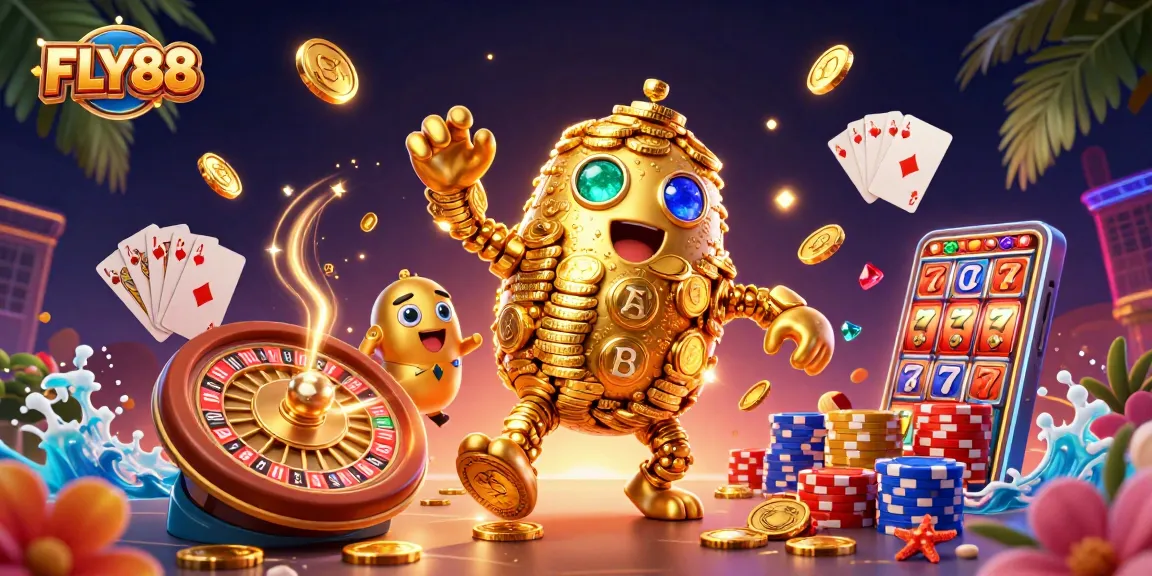 FLY88 offers players an exhilarating casino experience with dynamic gameplay, vibrant illustrations, and exciting jackpots.