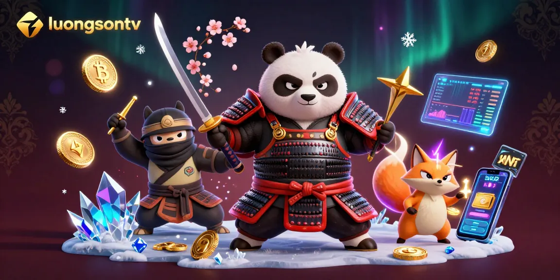 Experience winning strategies with luongsontv, where vibrant characters and crypto elements thrive