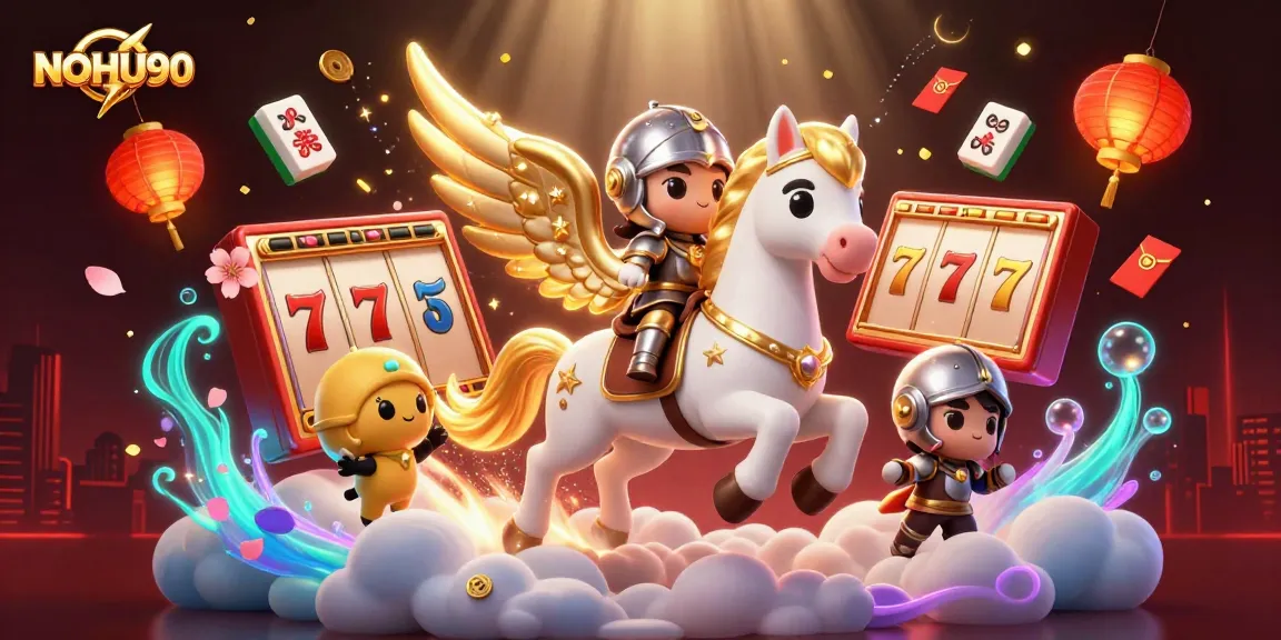 Experience excitement at NOHU90 with dynamic slot games, colorful jackpots, and lucky characters in action.