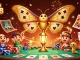 Engage with the thrilling ambiance of Nhà Cái Go88's vibrant casino world featuring colorful poker elements.