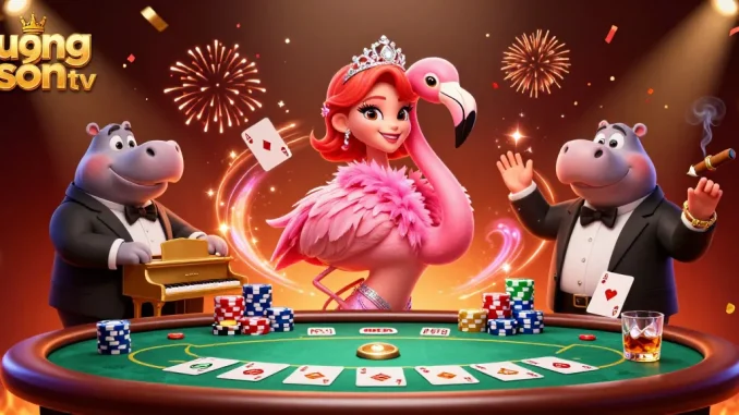Bet on thrilling interactions at lương sơn tv with vibrant casino elements and engaging characters.