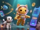 Engage with TG88's exciting games in a dynamic 3D casino adventure featuring vibrant character interactions and crypto elements.
