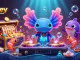 Engage in real money online casino games with a vibrant underwater DJ scene featuring dancing creatures.