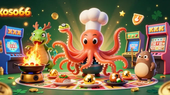 Engage in vibrant xoso66 gaming action with colorful characters and lottery elements